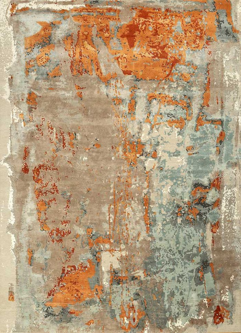 Hand-Knotted Rug