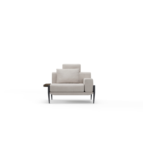 Floating Armchair One-Arm