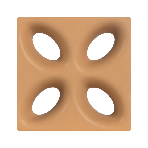 Four-Leaf Clover - Limestone Brown