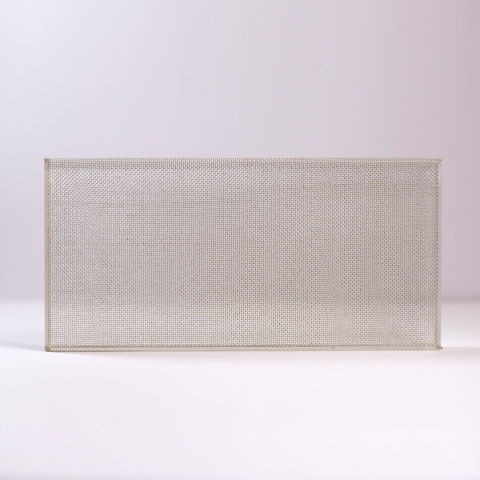 Metal Mesh Laminated Glass