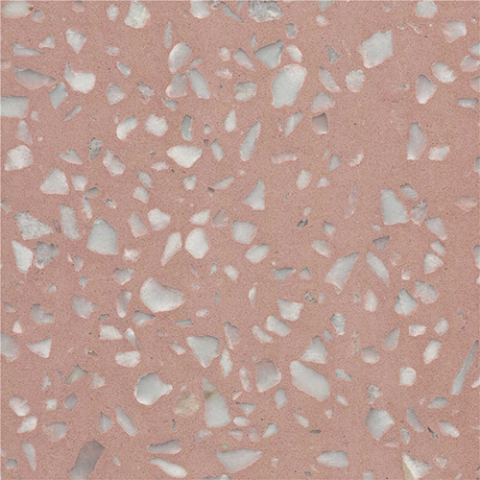 Red Inorganic Terrazzo