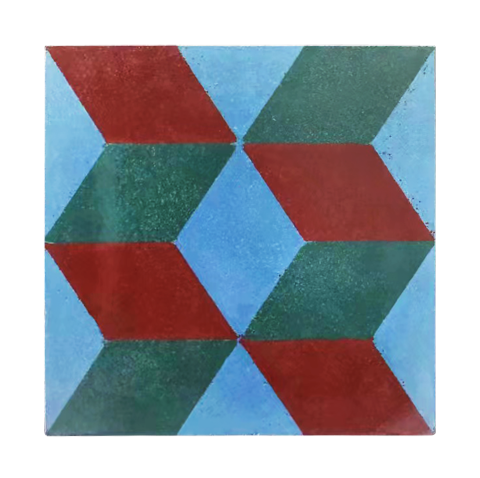 Handmade Encaustic Cement Tile