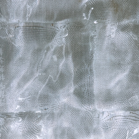 Hot-Melt Wired Glass