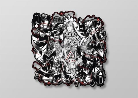 Artistic Metal Wall Hanging