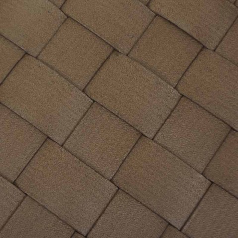PE Faux Rattan Fabric Texture Mat