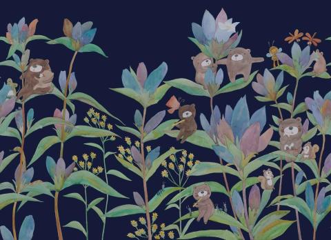 Kids Custom Printed Wall Murals
