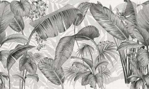 Natural Material Printed Wallpaper