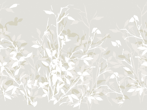 Natural Material Printed Wallpaper