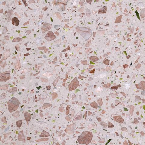 Red Base Speckled Inorganic Stone