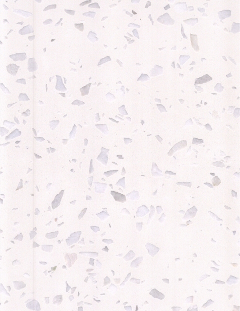 White Base Speckled Inorganic Stone