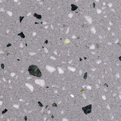 Grey Base Multicolor Speckled Inorganic Stone