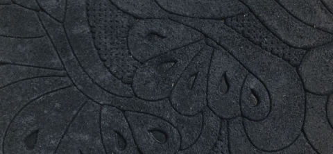 Italian Imported Embossed Leather
