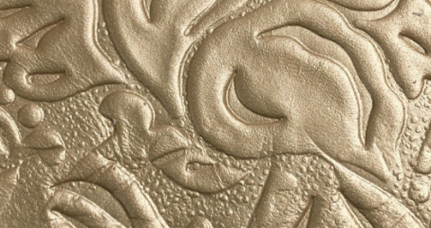 Italian Imported Embossed Leather