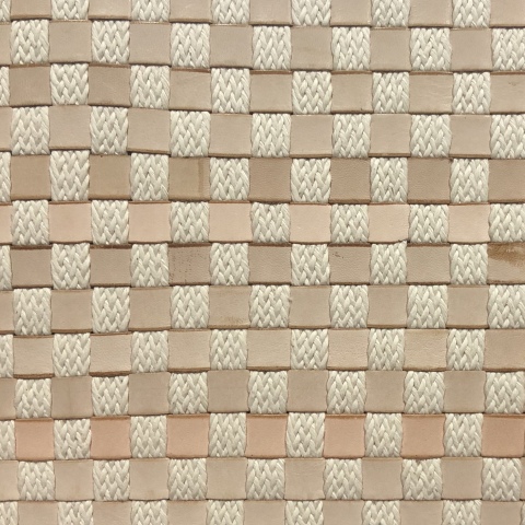 Leather Weave I